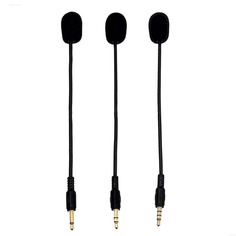 462e Universal 3,5mm plugue plugue Redução ruído Microfone Gaming Headset Bendable Microfone Acessórios áudio