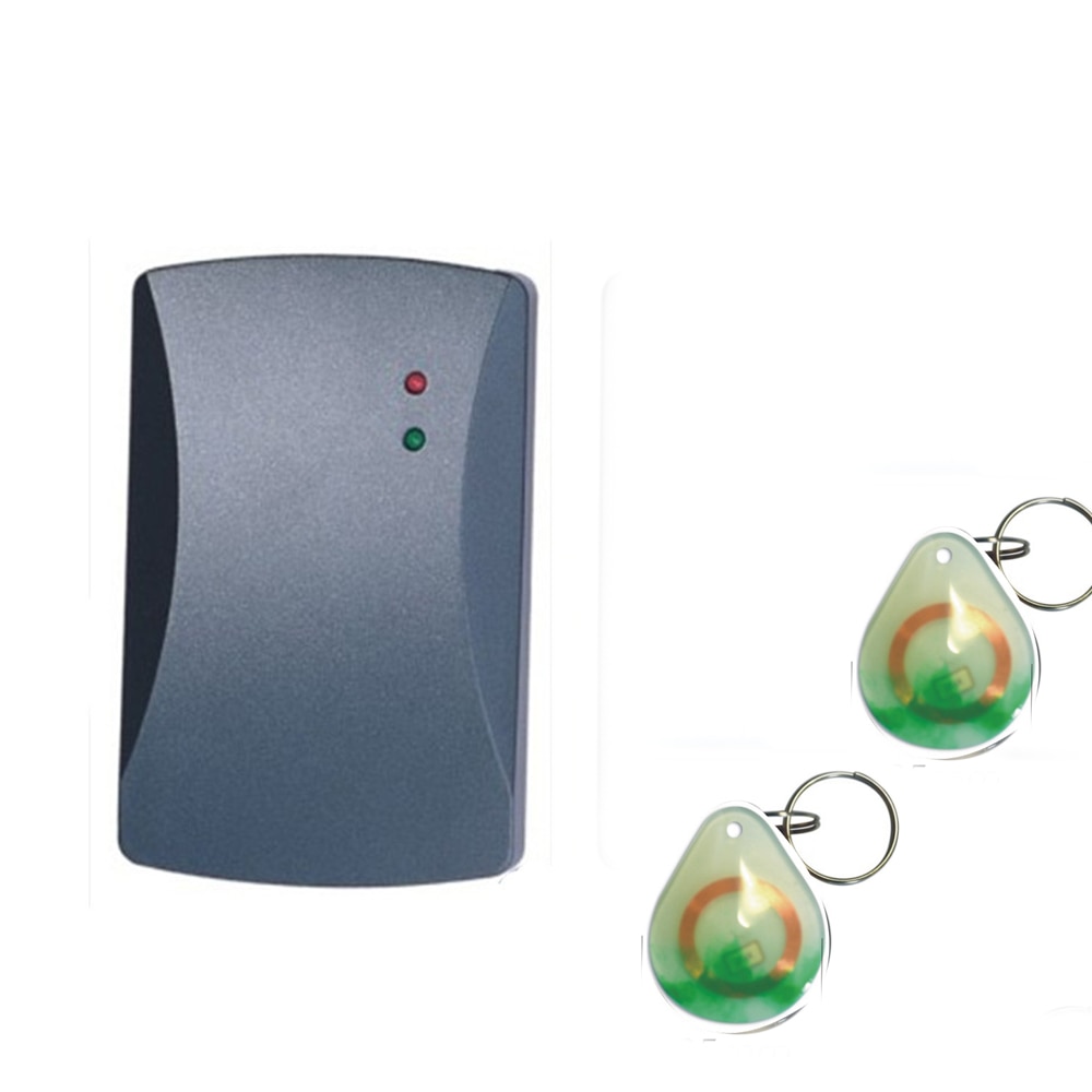 Access Control Proximity RFID Card Reader RS485 interface EM-ID 125KHz Reader&amp;ABS Shell Waterproof Access Control System