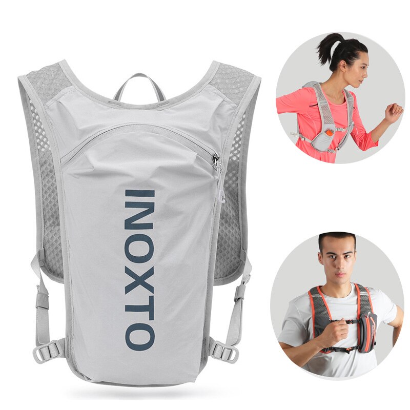 Men Women 5L Trail Running Backpack,Ultra Running Hydration Vest Pack,Jogging Trekking Marathon Backpack,Hiking Bike Rucksack