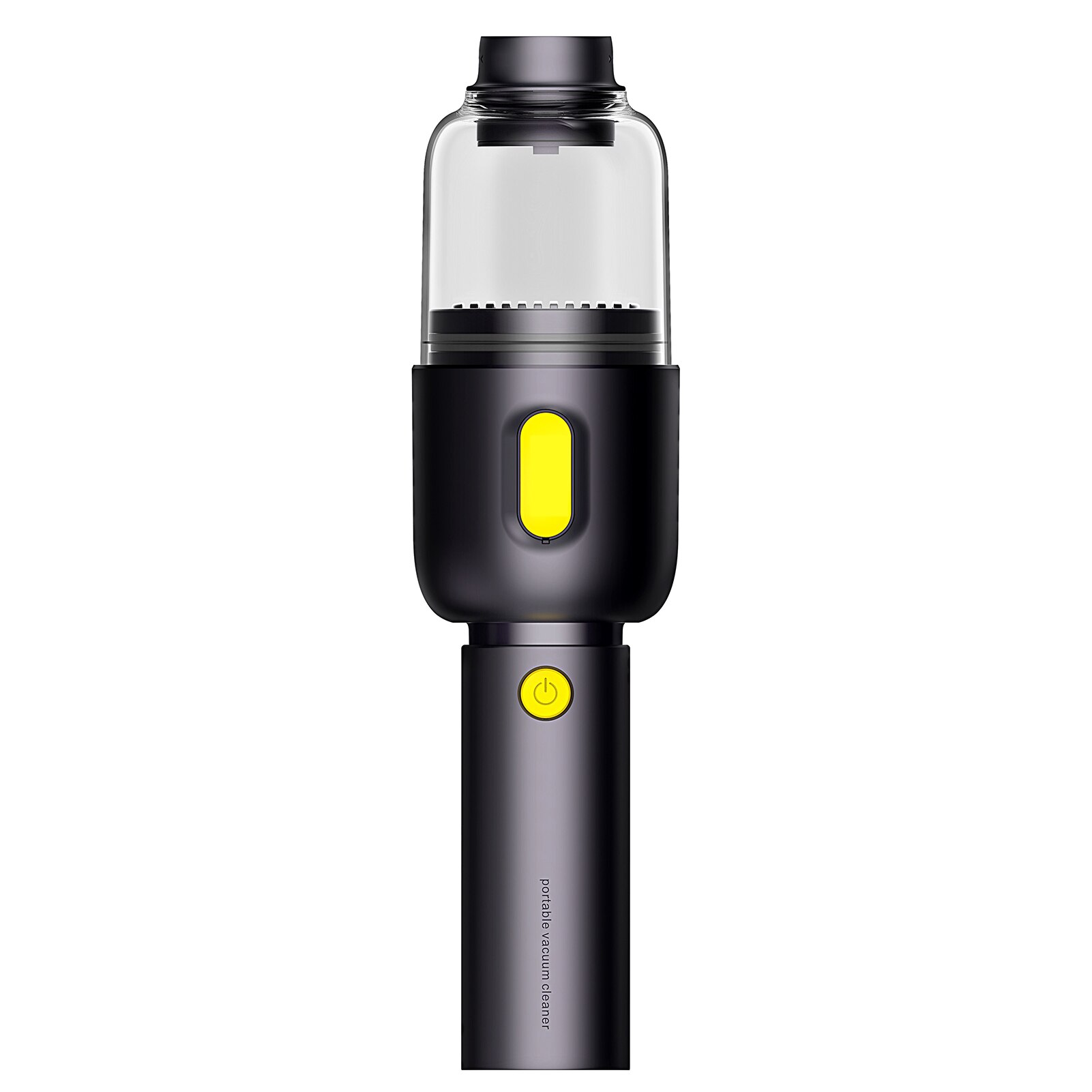 2022 Mini Home Handheld Cordless Car Vacuum Cleaner for Car Home Office Mini Vacuum Cleaner: Black