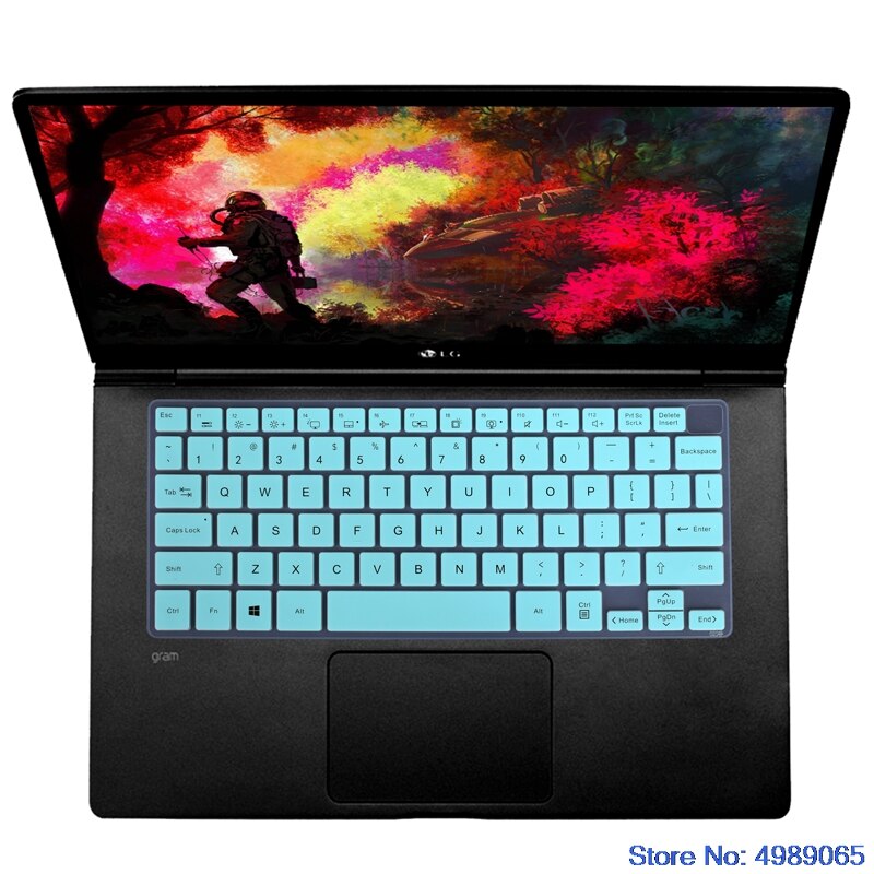 Funda protectora de silicona para teclado de portátil LG Gram 14 14Z90N 14Z970 14Z980 gramos 13 13Z970 13Z980 13Z990