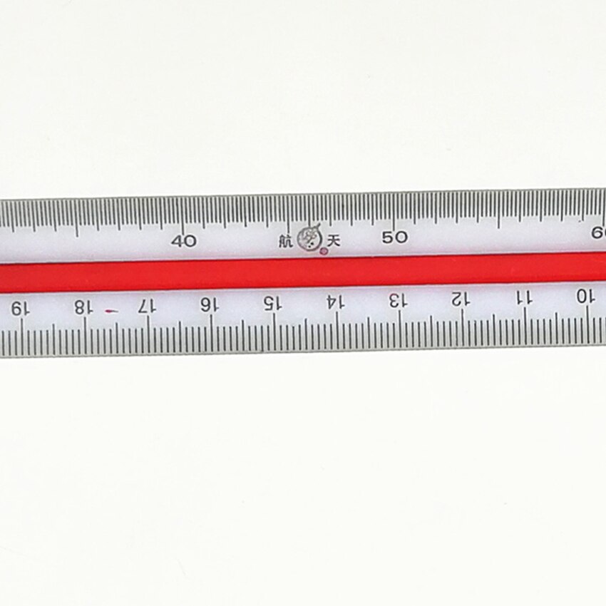 30cm Triangular Scale Ruler Students Study Measuring Gadgets Engineer Drafting Mapping Ruler Multi-function Ratio Ruler
