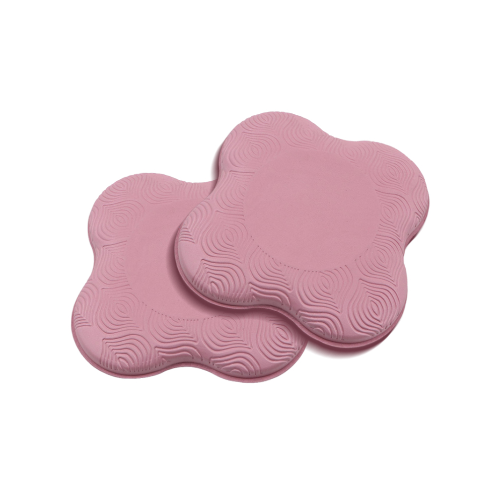 2 st yoga knäskydd yoga knäböjningsstöd armbågskudde matta yoga knäskydd yoga knäskydd för hemmagym fitness: Rosa