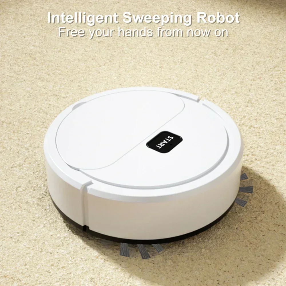 robot aspirador de barrido inteligente 2 en 1, aspiradora doméstica, inalámbrica, automática, experto en limpieza