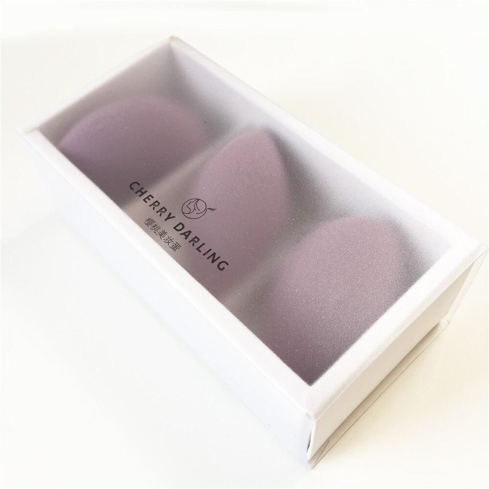 bdbeauty Makeup Sponge Blender Morandi-Purple Series - Different-Shape Ultra-Soft Latex-Free hydrophilic Makeup Blenders: Three with-box