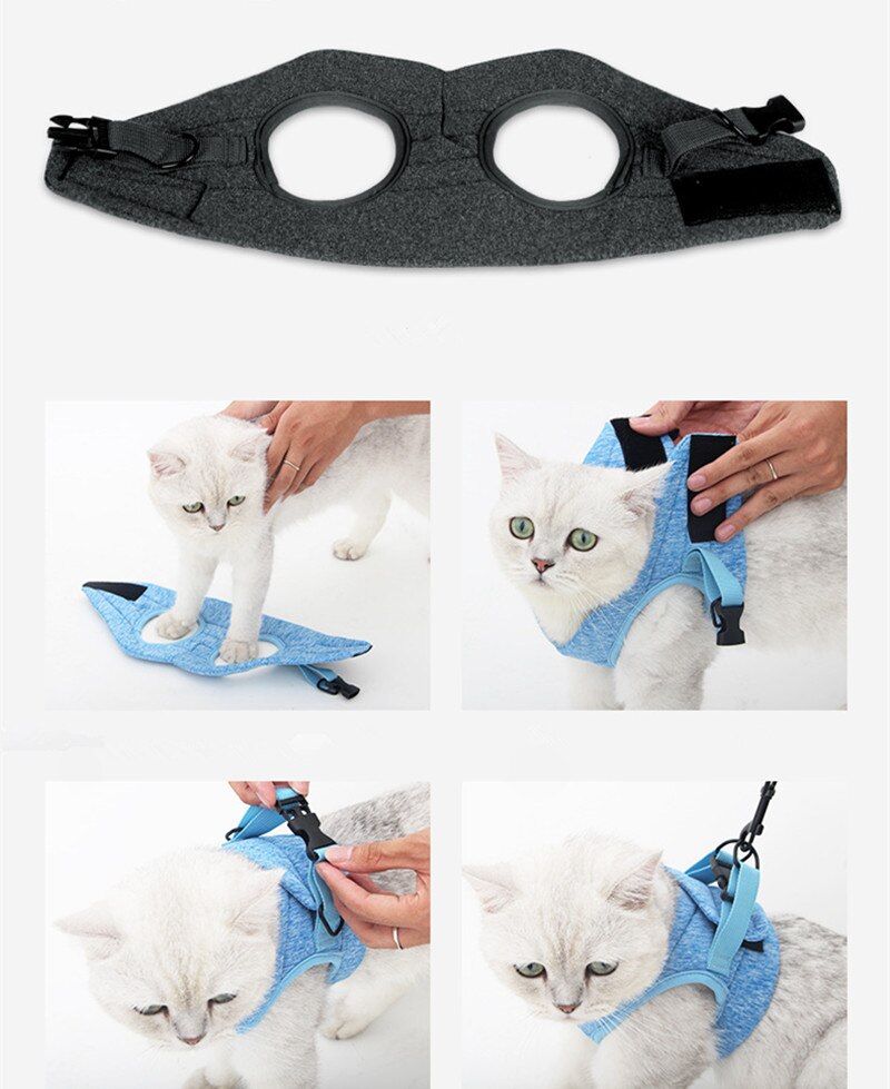Conjunto de Correa y arnés ajustable para perros y gatos, arneses antiescape para mascotas, chaleco transpirable suave para gatos, suministros de correa para pecho para caminar al aire libre