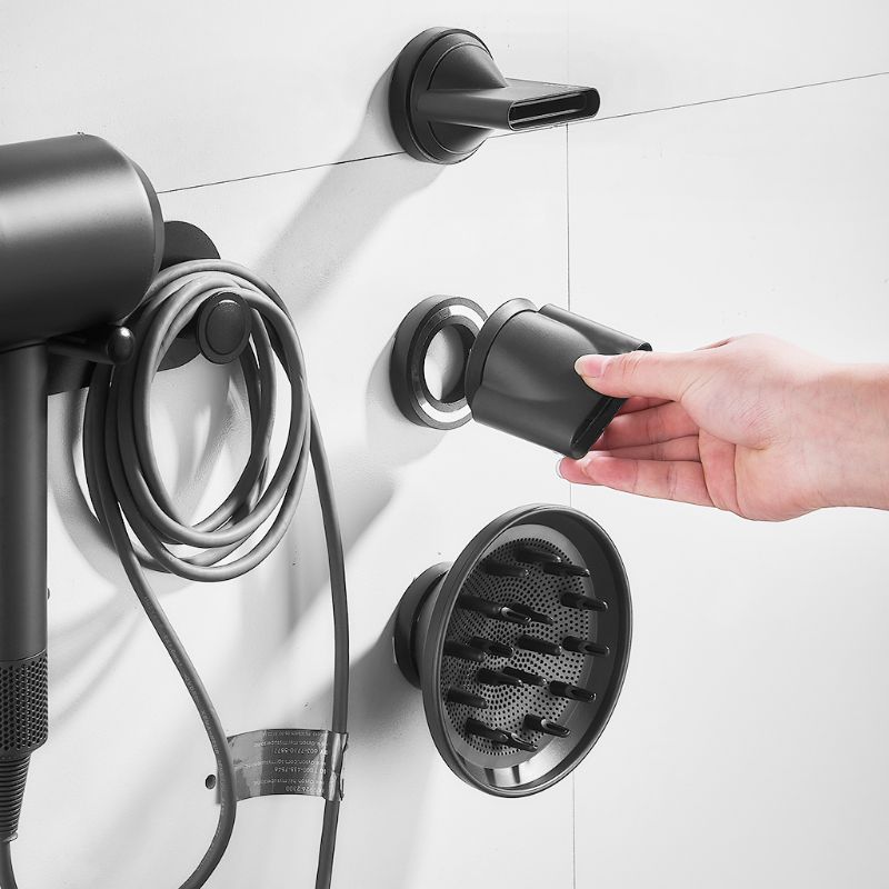Wall Mount Houder Haardroger Storgae Rack Badkamer Plank Voor Dyson Supersonic Föhn Ventilator Delen