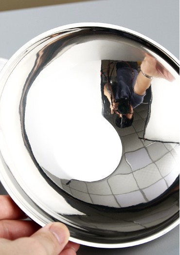 Japanse Dubbele Warmte Isolatie Koude Noedels 201/304 Roestvrij Staal Restaurant Soep Ramen Kom: Black / 7 inch