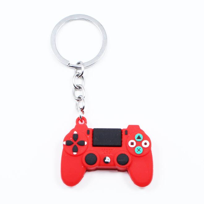 Personality Pretend Play Keychain Men Women Ring Pendant Couples Key Chain Bag Pendant