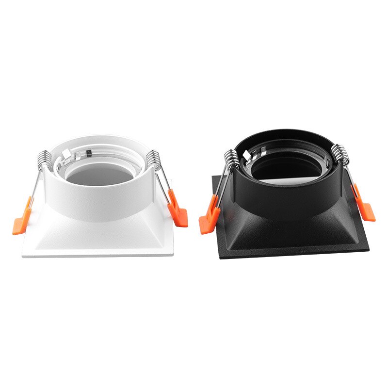Platz LED Einbau Decke Montage Downlight Lampen Sockel Basis GU10/Herr16 85mm See Rahmen Halterung Stelle Lichter Montage leuchten