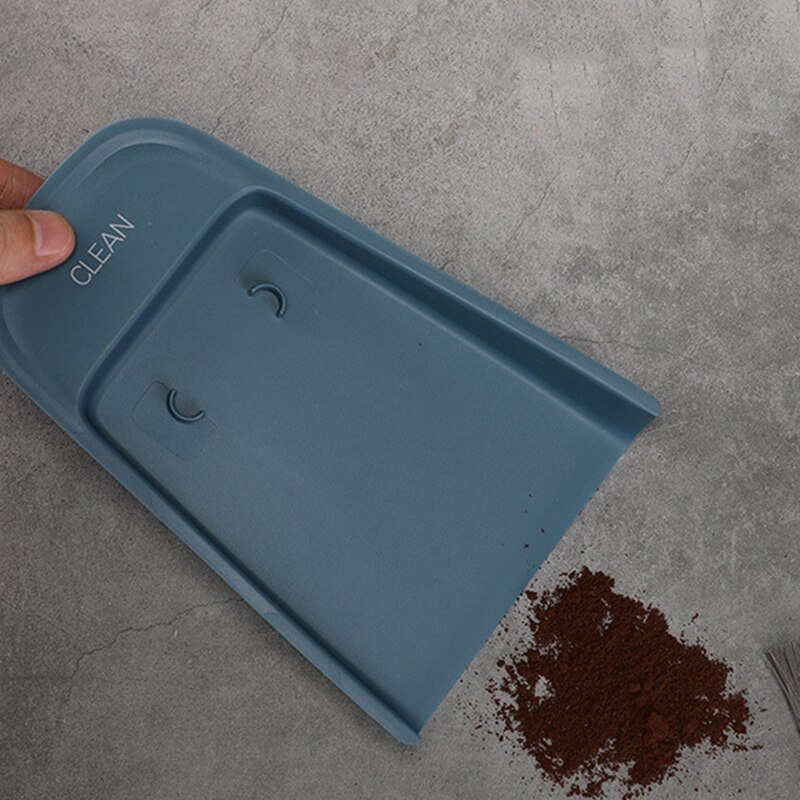 Coffee Grinder Powder Cleaning Brush Coffee Machine Brush Mini Bar Counter Brush Combination of Broom and Dustpan