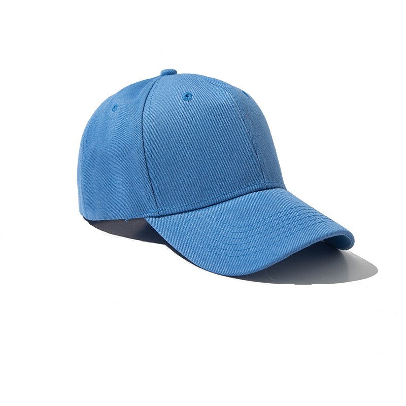 Nueva gorra de béisbol de las mujeres de la sombrero curvo sol visera de la placa de luz de Color sólido béisbol hip hop ajustable bien Sunhat gorra: C8