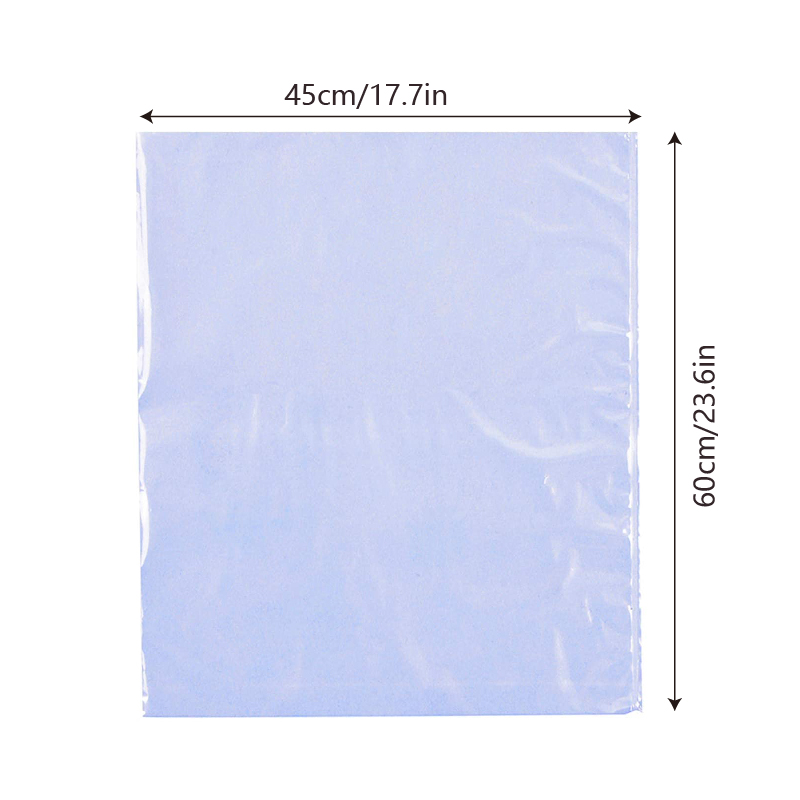 10 Uds. Bolsas de de cesta retráctil Extra grande, cestas de bolsas retráctiles de PVC de celofán transparente para de Navidad
