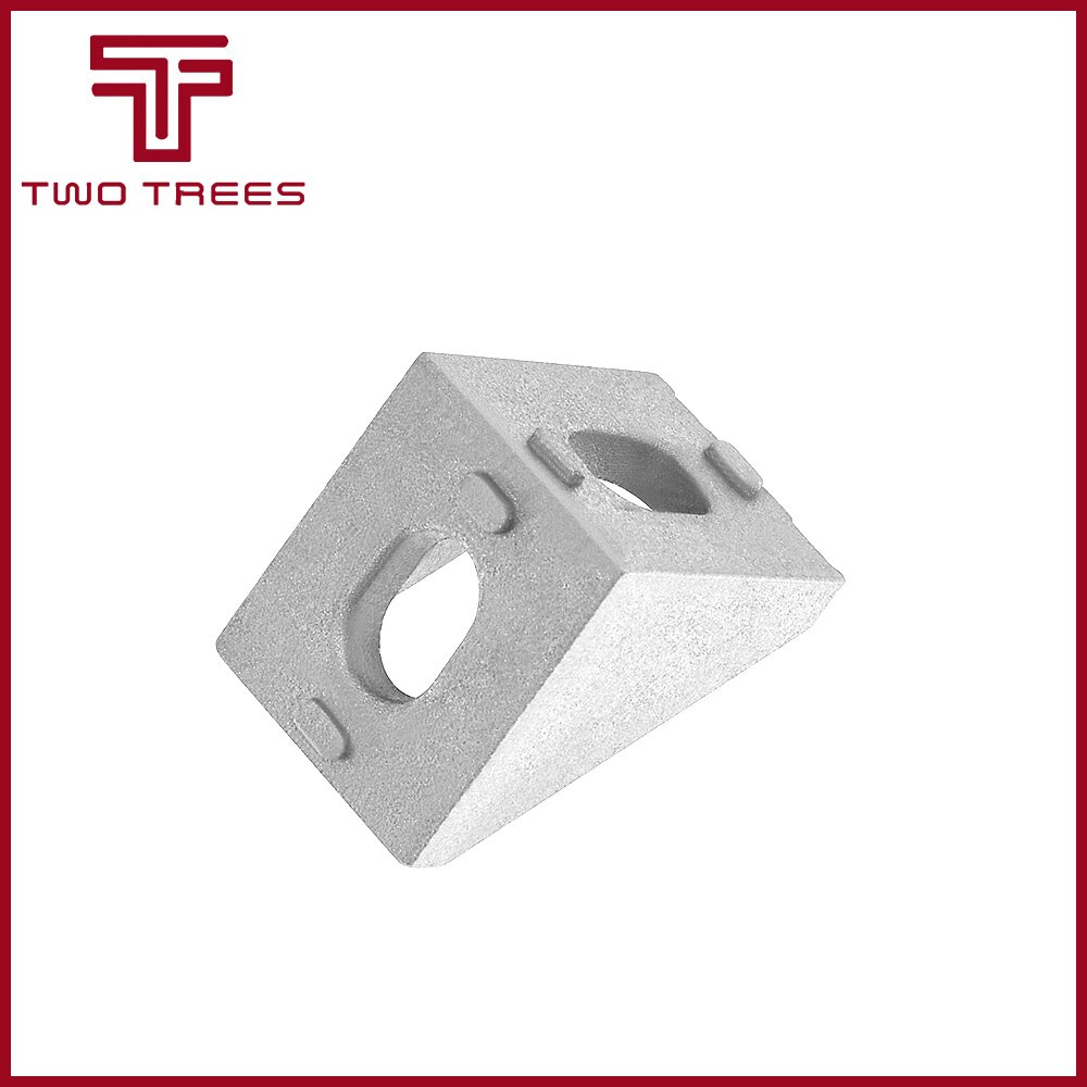5piece Aluminum Corner Connector bracket fastener Mounting Bracket for EU Standard Series Aluminum Extrusion Profile