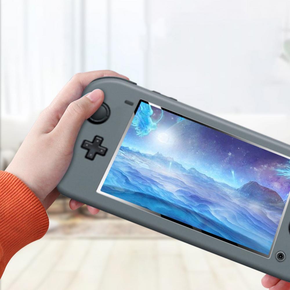 Pellicola protettiva per schermo in vetro temperato 10D 9H per Nintendo Switch Lite Mini