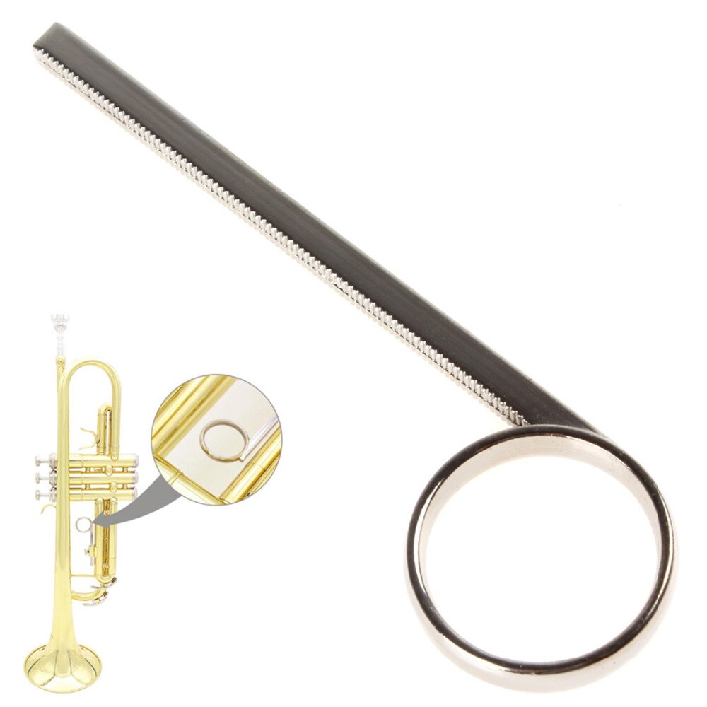 Nickel Plated Trumpet 3rd Slide Finger Ring for Repairing Brass Musical Instruments Parts Accessories
