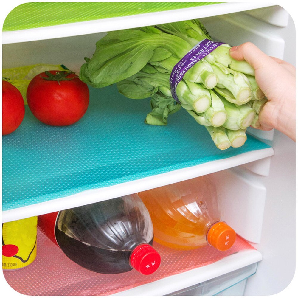 Multifunction Refrigerator Mat Fridge Anti-fouling Anti-frost Waterproof Pad Kitchen Accessories Refrigerator Gadgets 26#
