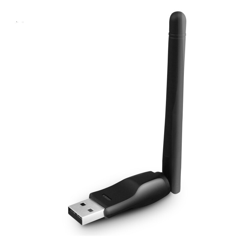 150 mbps  rt5370 mini draadloze usb-adapter lan-kaart 802.11n /  g/b usb wifi-ontvanger wifi-dongle antenne voor laptop pc freesat  v7