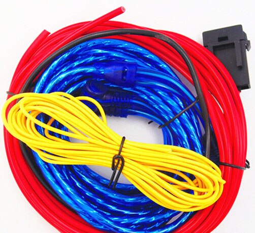 Subwoofer line 4m Car amplifier sets of lines power line car modified stereo wire