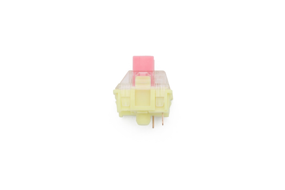 TTC Gold Pink switch 3pin RGB SMD linear 37g force mx clone switch for backlit mechanical keyboard 100m