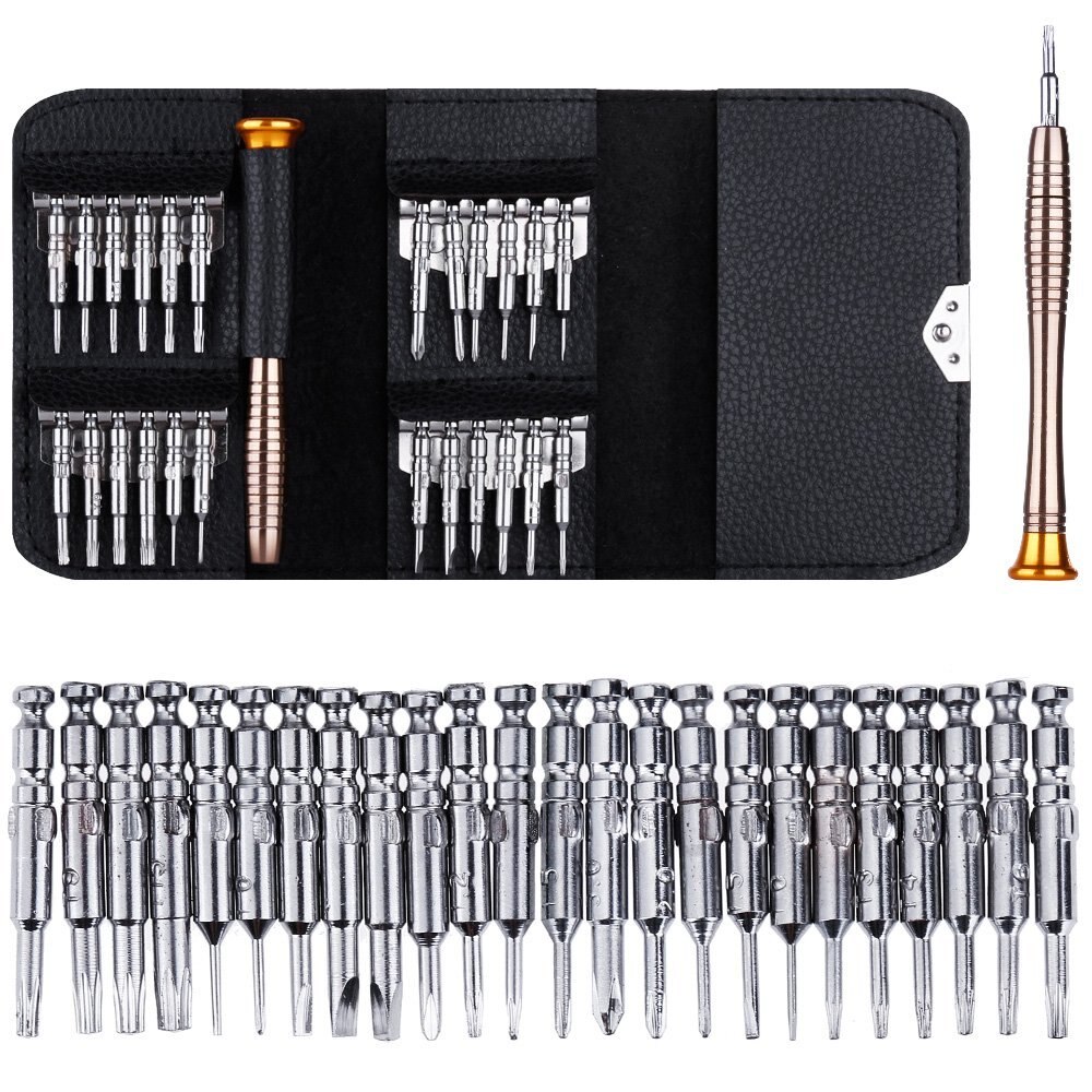 Schroevendraaier Set 25 In 1 Torx Schroevendraaier Reparatie Tool Set Precisie Schroevendraaier Voor Telefoons Tablet Pc: 25 in 1 set