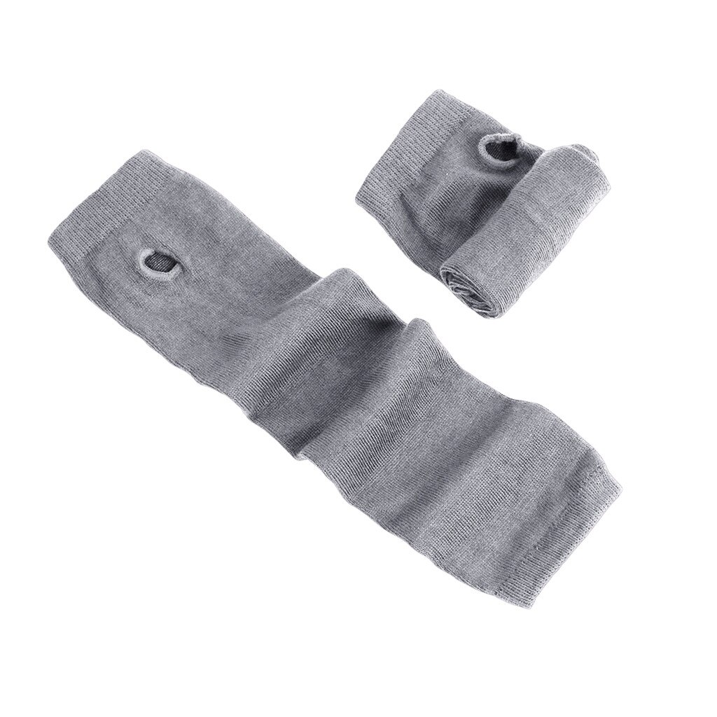 Unissex moda braço de pulso luvas de mão cor sólida 2020 malha longo sem dedos glof mitten para mulher pulseira masculina #50g