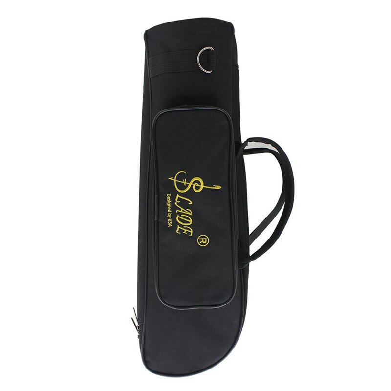 Slade draagbare trompet opbergtas, waterbestendig oxford doek, verstelbare schouderriem, trompet opbergtas