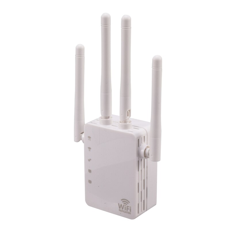 AC 1200Mbps Wireless Wifi Repeater 2.4G / 5G Dual Band Wifi Signal Amplifier