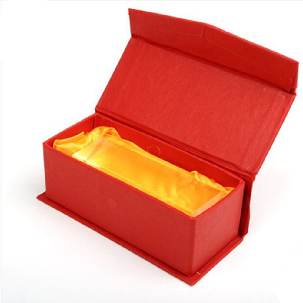 10CM Optical Glass Triple Triangular Prism Physics Teaching Light Spectrum Box