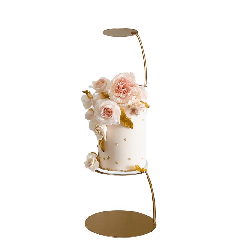 Metal Wedding Birthday Tier Cake Stand Floating Cake Separator Small Cute Party Cake Display Stand