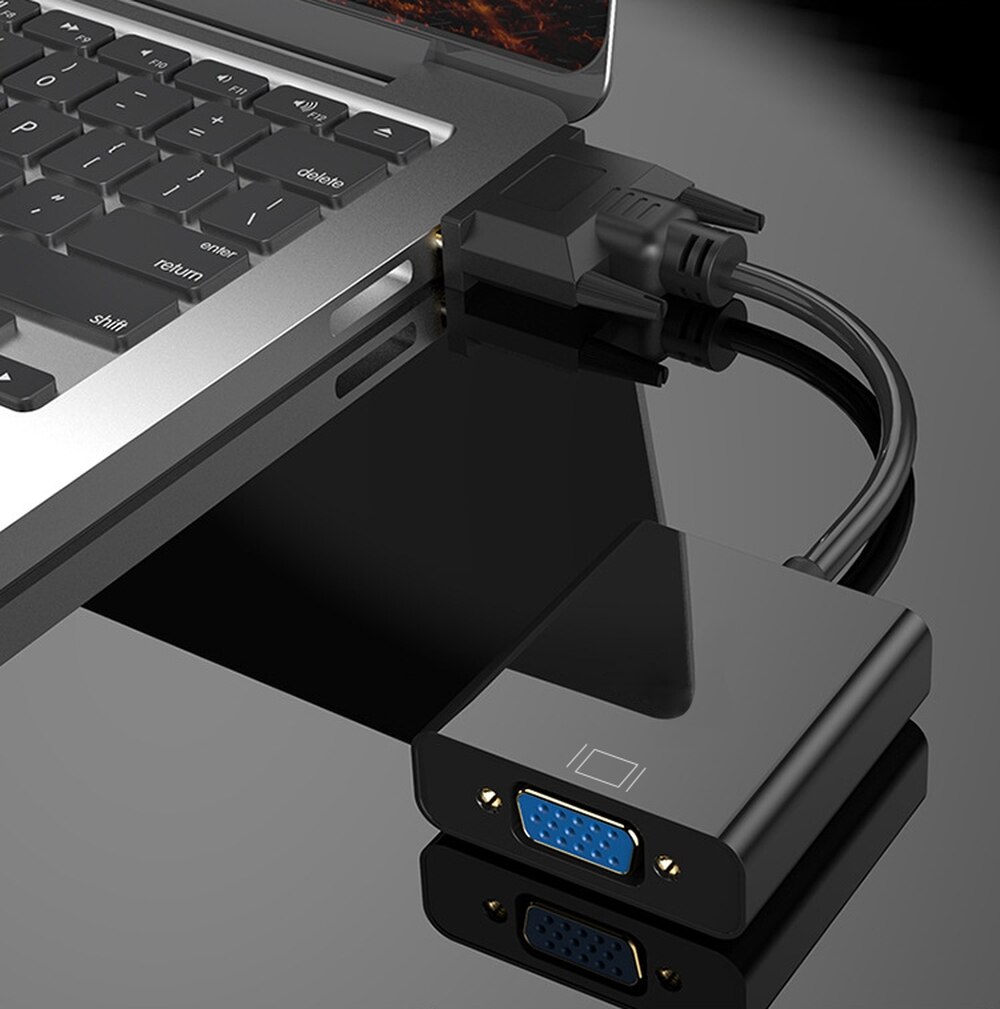 Full hd dvi-d til vga adapter 24+1 for pc datamaskin hdtv monitor projektor skjerm 1080p 25 pins  to 15 pins kabel omformer adapter