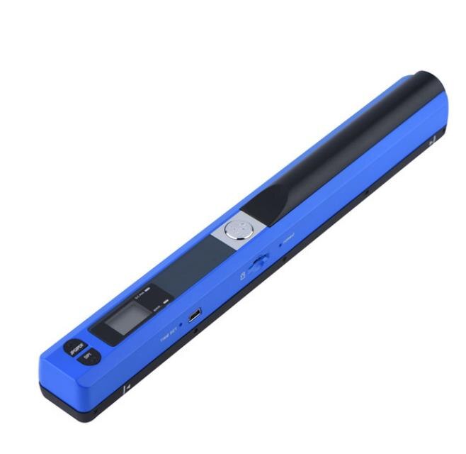 Nuovo Scanner portatile portatile portatile portatile portatile immagine A4 Scanner manuale 900DPI usb 2.0 Scanner supporto formato JPG/PDF: blue