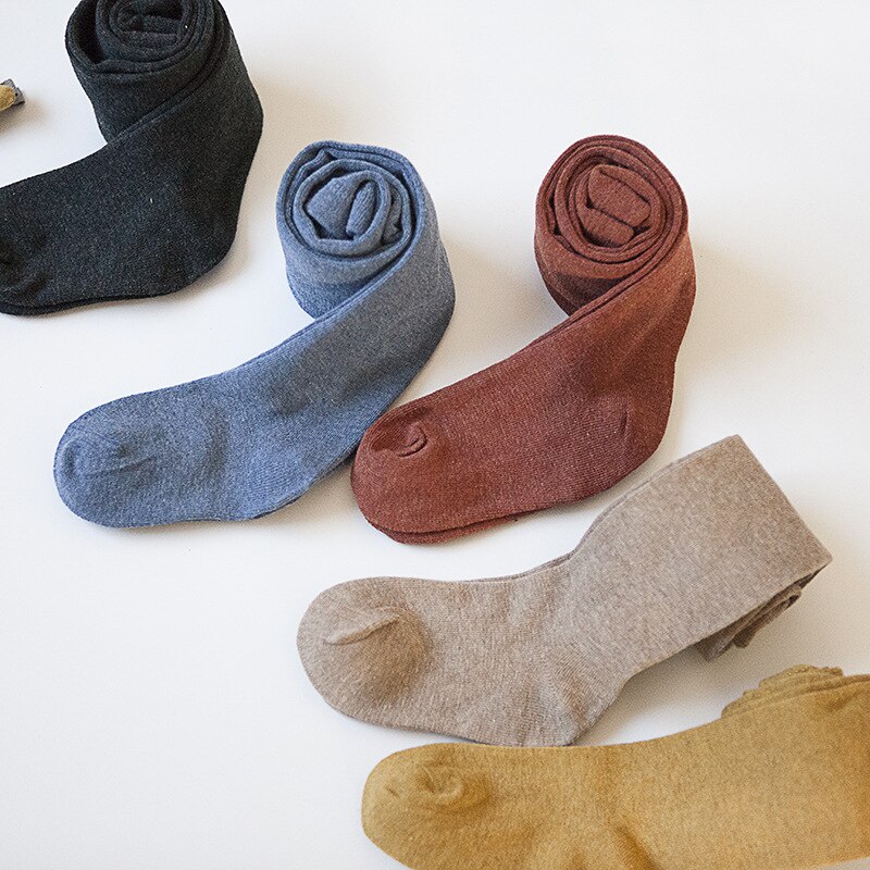 Japan Korean Toddler Kids Tights For Baby Girls Cotton Tights Kids Baby Stockings Pantyhose Girl Collant Ballet