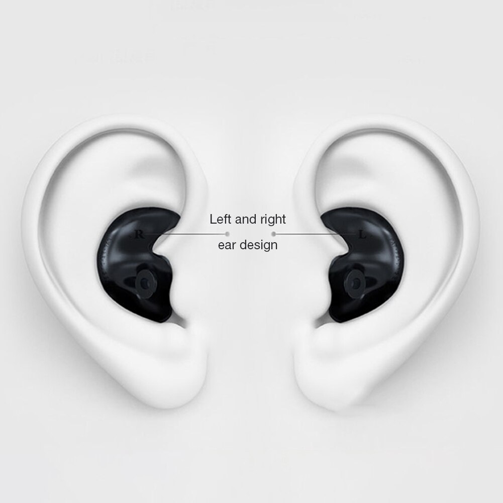 Swimming Ear Plugs Waterproof Reusable Silicone Ear Plugs For Swimmers Showering Bathing Swimming Accessories