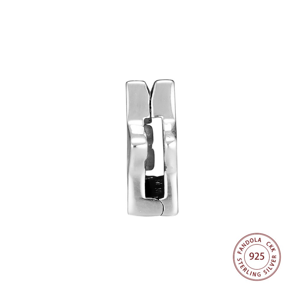 Relexions Sleek Star Clip Charms 925 Sterling Silver Beads for Jewelry Making Fits Original Brand Bracelet