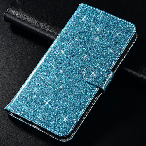 Wallet Cases for Lenovo K6 Power Lenovo K6 Note K6 Luxury Flip PU Case Cover Capa with Card Holder for Lenovo K6 Power Note K6: For Lenovo K6 / Glitter Style-blue