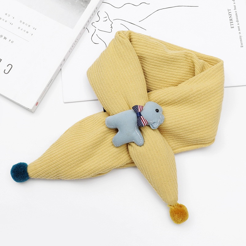 Bufanda para niños de invierno cálido bufanda para niños y niñas bufandas de cuello de algodón para bebés: 10