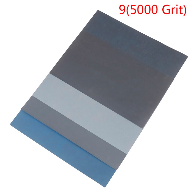 1 st grit 800-5000 våt och torr polering slipning våt / torr slipande sandpapper pappersark ytbehandling: 5000