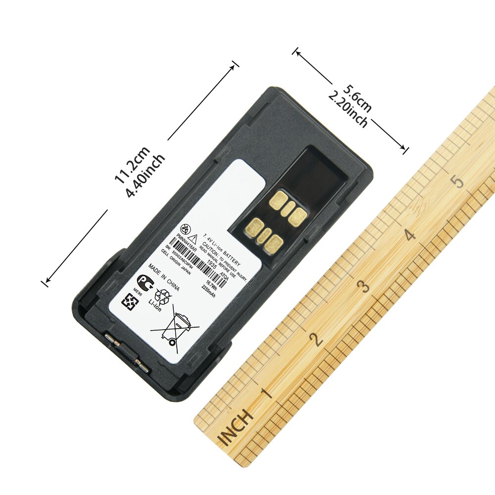 2250mAh PMNN4418AR baterii dla Motorola P6600 P6620 XPR3000E XPR3300e XPR3500e DP2000e serii DP2400 DP2600 DEP 550e baterii