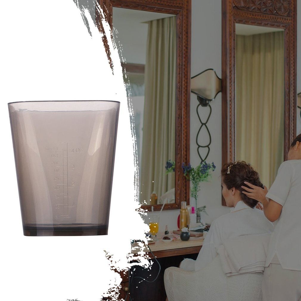 Multifunctional Plastic Hair Dye Water Measuring Cup Hairdressing Measuring Cup Dyeing Medicine Bowl