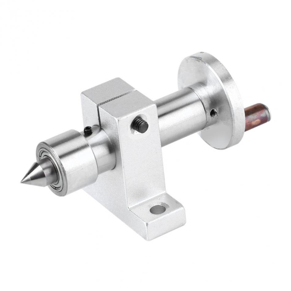 Adjustable Double Bearing Live Revolving Centre DIY For Mini Lathe Machine Woodworking Tool