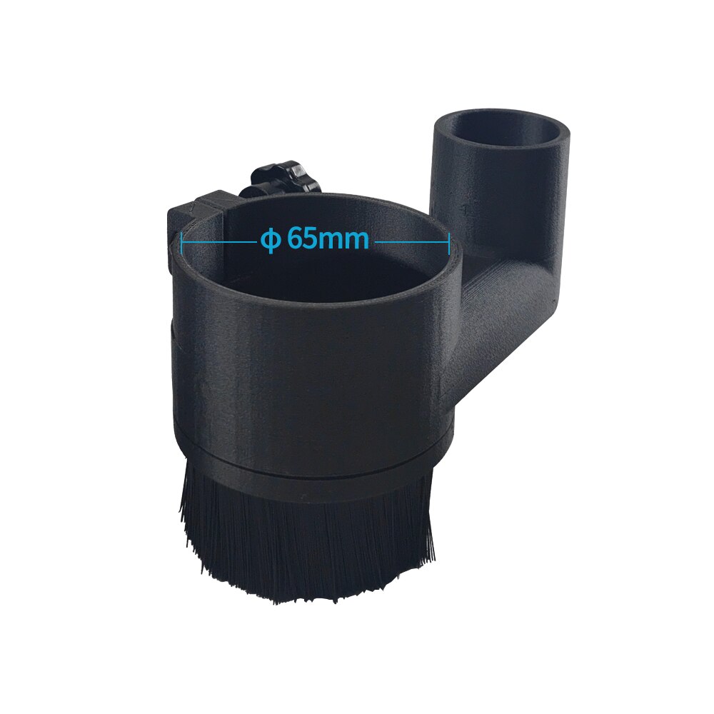 Cnc-kaiverruskoneen tarvikkeet karaharja pölytiivis harja 52mm 65mm 80mm pölynimuri 500w karalle 3d tulostin: 65mm