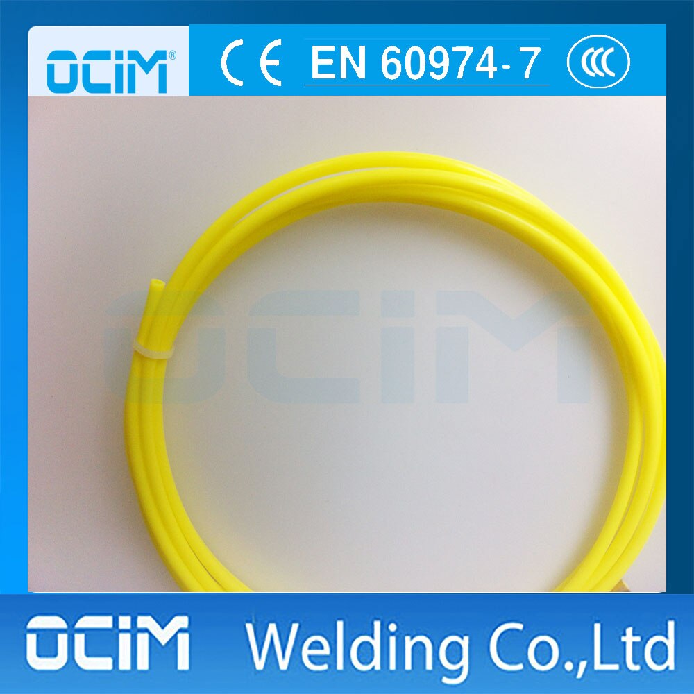 MIG mag TFL Fodera 1.2-1.6mm Filo di Saldatura Euro Connettori 5m di colore Giallo