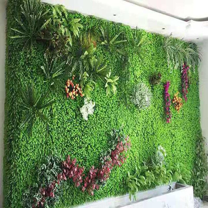 40 x 60cm gräsmatta grön konstgjord växt gräsmatta landskapsmatta för hem trädgård väggdekoration fest bröllop leverans