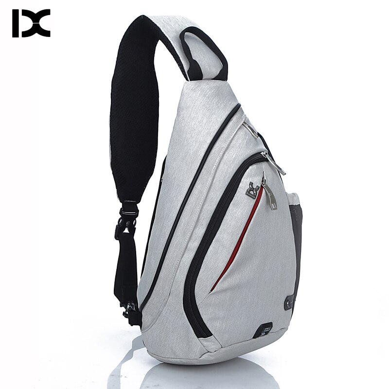 Brand Large Capacity Male Chest Bag Nylon Men School Bags Modern Shoulder Bag Unisex Crossbody Bags Messenger Pack