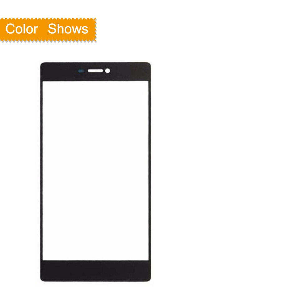 5,2 "para Huawei P8 GRA-UL00 GRA-L09 pantalla táctil Sensor de Panel táctil digitalizador cristal frontal exterior de lentes de LCD P8 de reemplazo: black no gift