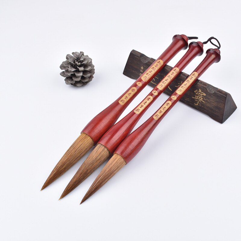 Chinese Hopper-shaped Calligraphy Brush Year Couplet Large Characters Special Writing Brush Multiple Hair Caligrafia Pen