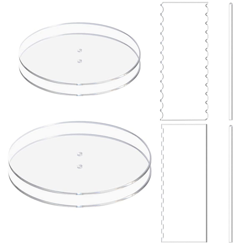 Moule à Gâteau Rond 3 Cavités En Silicone Alimentaire – Lot De 3, Parfait Pour Cupcakes, Bonbons, Savon & Glaçons