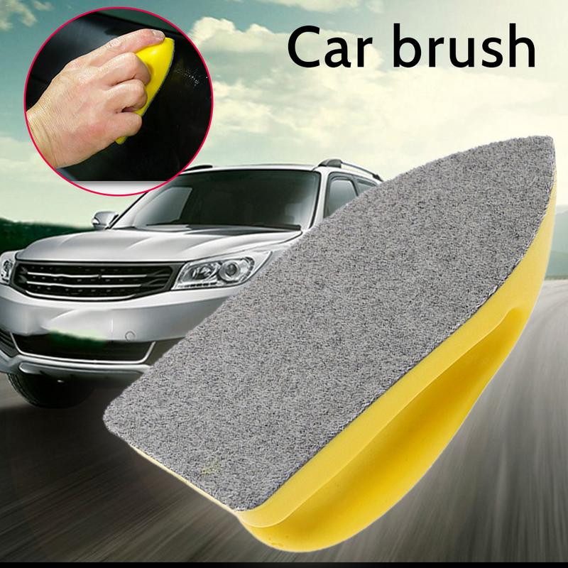 Nano rengøringsbørste bilfilt vaskeværktøj til bil læder sæde bilpleje detaljerende indvendig bil-styling med tilbehør håndtag
