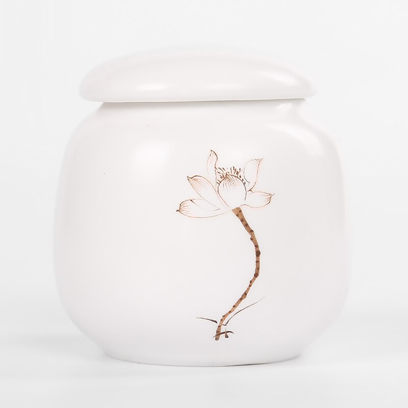 White Ceramic Pet Ashes Urn Cremation Ash Holder Small Animal Pet Parrot Bird Funeral Memorial Casket Burial Urns In Niche